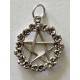 Pendant Silver Earth Goddess Pentagram